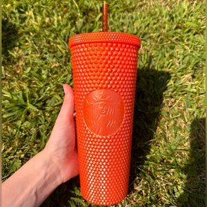 Orange Pearlescent Starbucks Tumbler